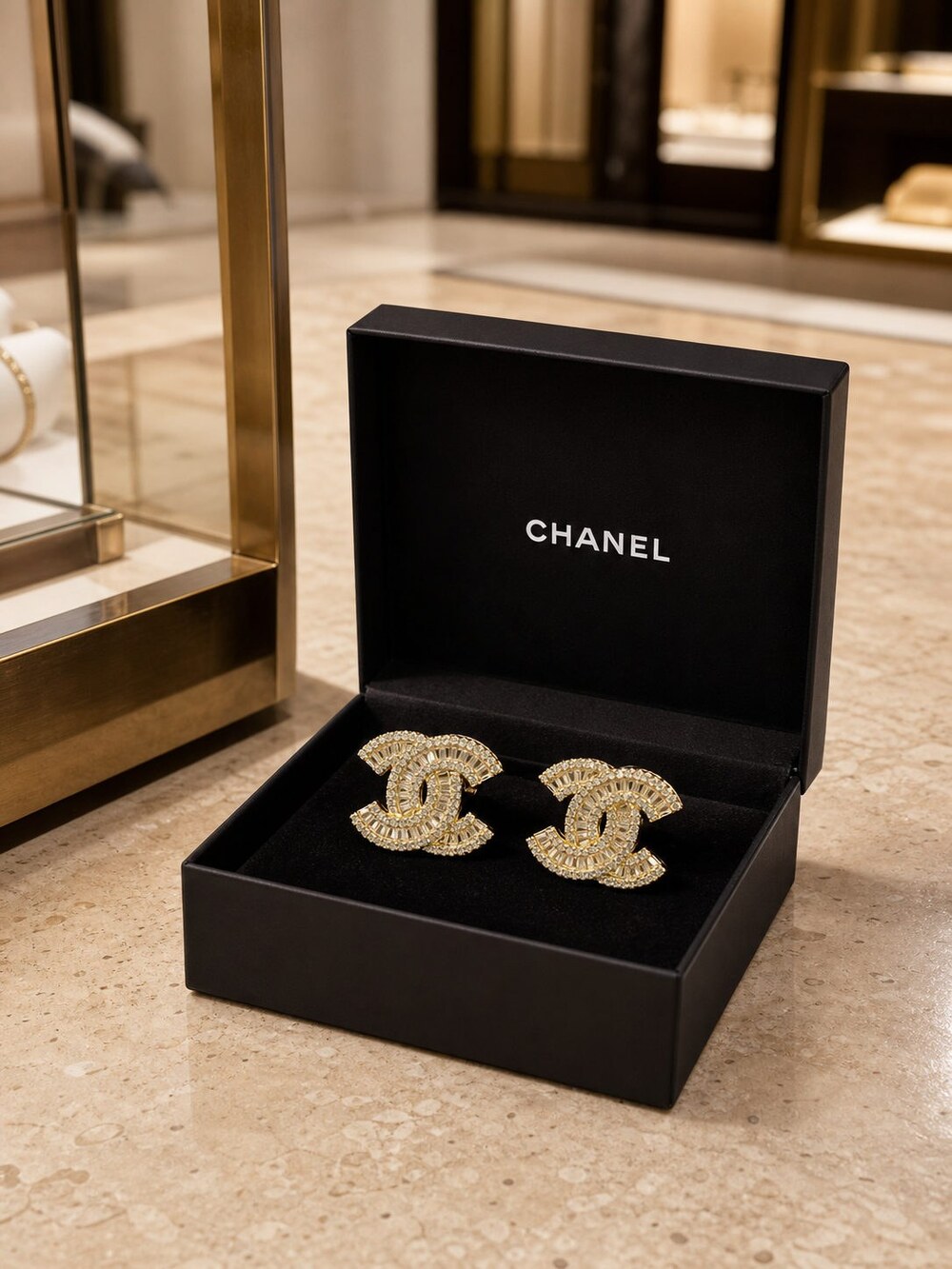 CHANEL Classic Parisian Earrings Style 9 | New with Box - Picture 7 of 9